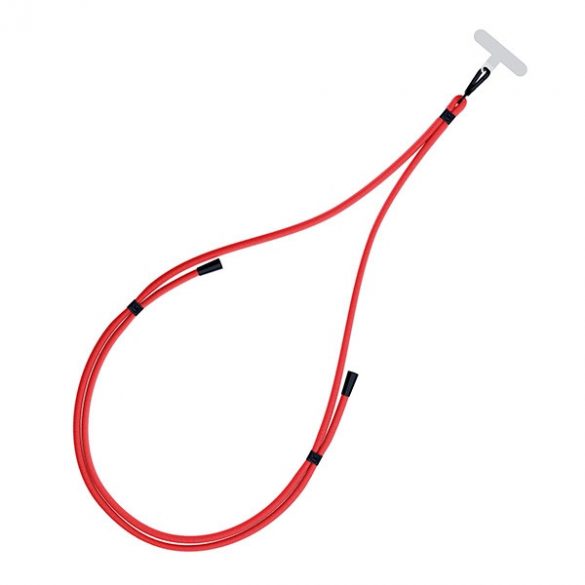 3MK EasyClip Red (negru) Smycz do telefonu