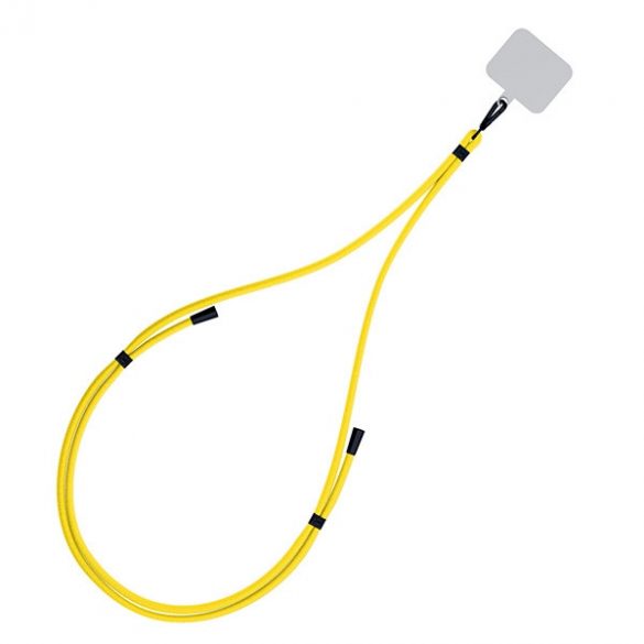 3MK EasyClip Yellow (negru) smycz do telefonu