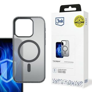 Carcasă 3mk Frosty MagCase pentru iPhone 13 Pro - negru