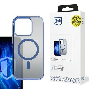 Carcasă 3mk Frosty MagCase pentru iPhone 15 Pro Max - albastru