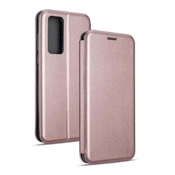 Husă Beline Etui Book Magnetic Huawei P40 różowo-złoty/rosegold