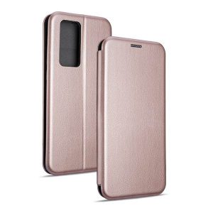 Husă Beline Etui Book Magnetic Huawei P40 Pro rożowo-złoty/rosegold