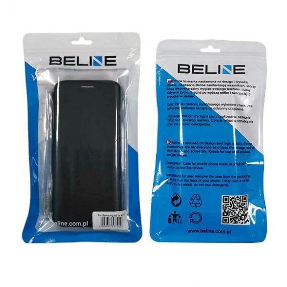 Beline Husă Husă tip carte Magnetic Samsung A21s A217 negru / negru husă