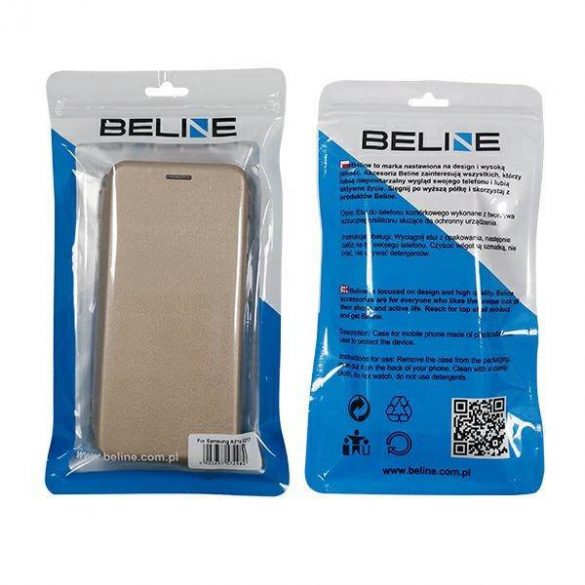 Beline Husă Husă tip carte Magnetic Samsung A21s A217 gold/gold husă