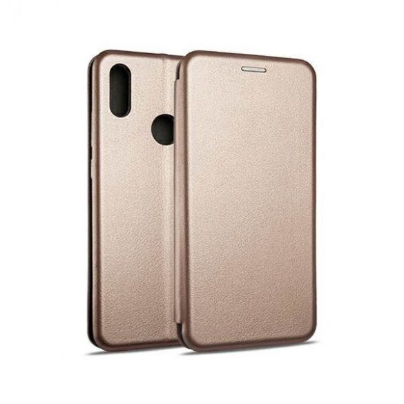 Beline Husă Husă tip carte Magnetic Realme 7 Pro roz gold/Husă aurie