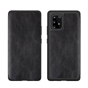 Husă Beline Etui Leather Book iPhone 12/12 Pro 6,1" negru/czarny