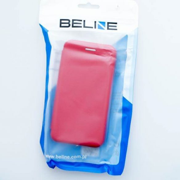 Beline Husă Husă tip carte Magnetic iPhone 12 mini roșie /Husă roșie