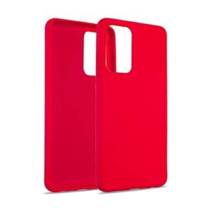 Beline Etui Husă din silicon pentru iPhone 12/12 Pro 6,1" roșie/czerwony