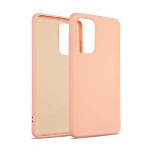 Beline Etui Husă din silicon pentru iPhone 12/12 Pro 6,1" różowo-złoty/rose gold