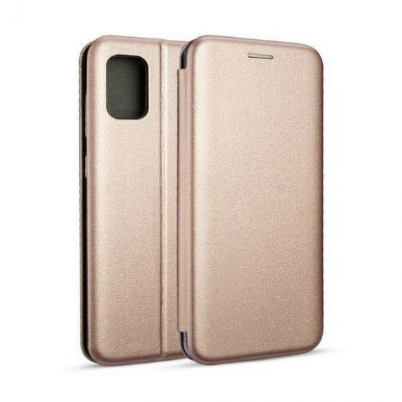 Beline Etui Book Magnetic Samsung M31s M317 różowo-złoty/rose gold case