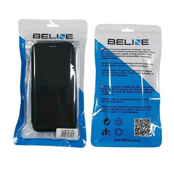 Beline Husă Husă tip carte Magnetic Xiaomi Redmi 9C negru / husă negru