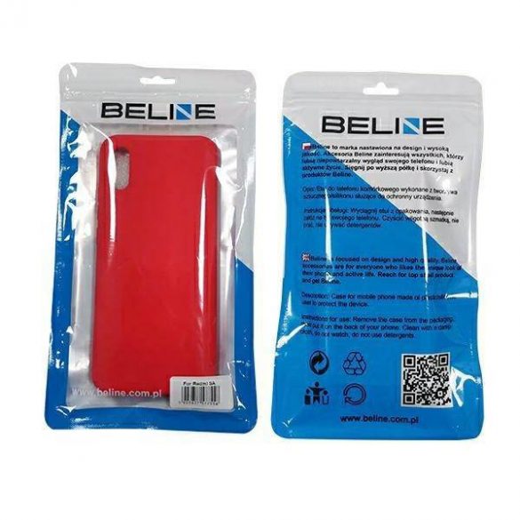 Beline Etui Husa Silicon Samsung M51 M515 czerwony/rosu