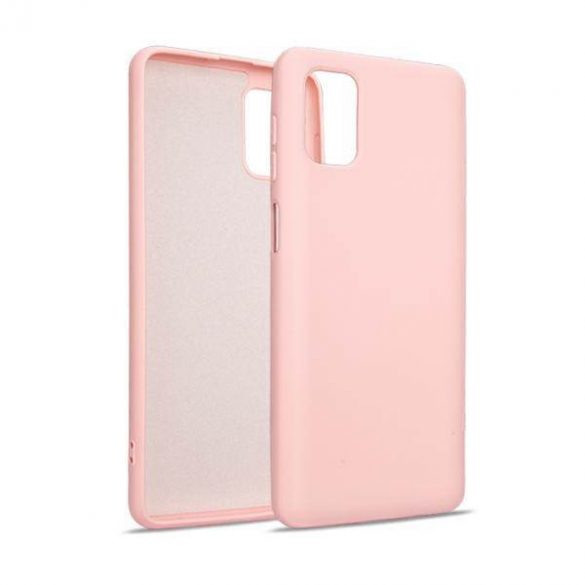 Beline Etui Husă din silicon Samsung M51 M515 różowo-złoty/rose gold