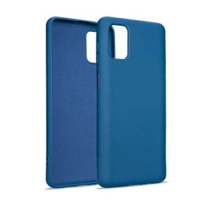 Beline Etui Husa Silicon Samsung M51 M515 niebieski/albastru