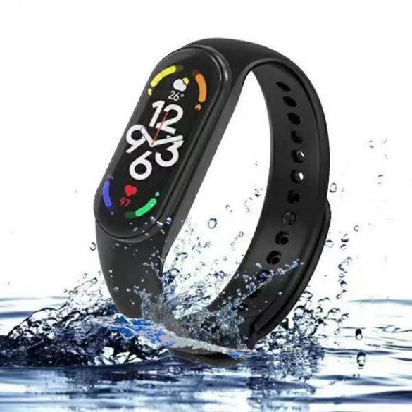 Beline curea Mi Band 7/6/5 negru/negru