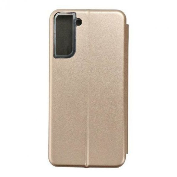 Beline Husă Husă tip carte Magnetic Samsung S21 gold/gold husă