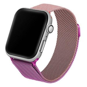 Beline curea Apple Watch Steel 38/40/41mm roz-violet  roz/violet