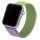 Beline pasek Apple Watch Steel 42/44/45/49mm zielono-purpuroy verde/violet