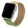 Beline pasek Apple Watch Steel 42/44/45/49mm zielono-złoty verde/auriu