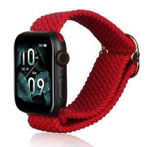 Beline curea Apple Watch Textile 38/40/41mm roșu /red