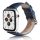 Beline pasek Apple Watch Piele 38/40/41mm niebieski /albastru