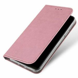 Cartea Etui Smart Magnet Samsung M53 M536 różowo złoty/rose gold case