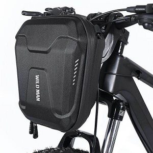 Husă/ suport pentru bicicletă WILDMAN E8 pannier pentru cadru negru/negru