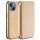 Beline Husă Husă tip carte Magnetic iPhone 14 Plus / 15 Plus 6,7"gold/gold