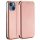 Beline Etui Book Magnetic iPhone 14 Plus / 15 Plus 6,7" różowo złoty/rose gold