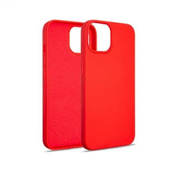 Beline Etui Silicon iPhone 14 / 15 / 13 6.1" czerwony/red