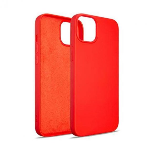 Beline Etui Silicon iPhone 14 Plus / 15 Plus 6.7" czerwony/red