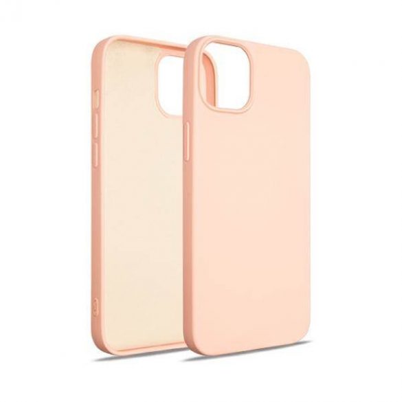 Beline Etui Silicon iPhone 14 Plus / 15 Plus 6.7" różowo-złoty/rose gold