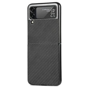 Beline Husă Carbon husă Samsung Z Flip 4 negru / husă negru