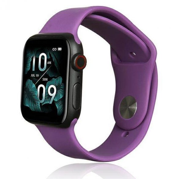 Beline pasek Apple Watch Silicon 38/40/41mm fioletowy /violet