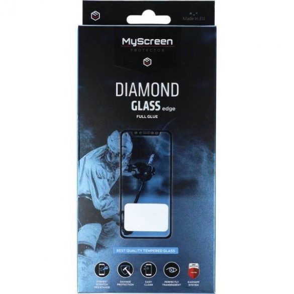 Protector de ecran MS Diamond Glass Edge FG Samsung A54 A546 czarny/negru Full Glue