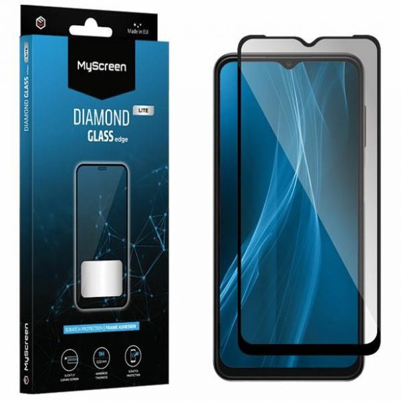 Lipici complet MS Diamond Glass Edge Lite FG Honor 70 Lite czarny/negru