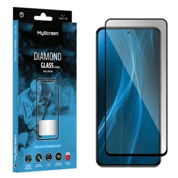 Lipici complet MS Diamond Glass Edge FG Honor X8b czarny/negru