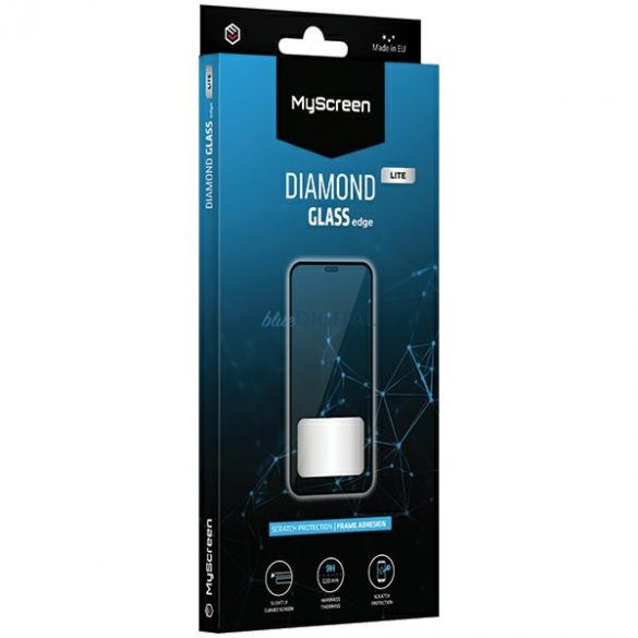 Lipici complet MS Diamond Glass Edge Lite FG Realme 12+ czarny/negru