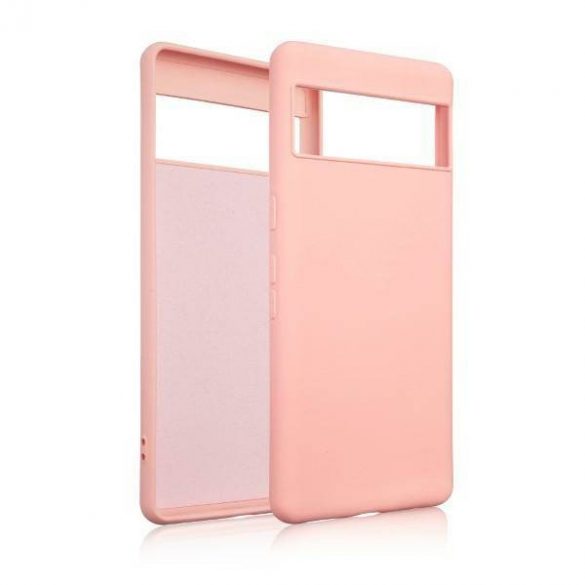 Beline Etui Husă din silicon pentru Google Pixel 7 Pro rożowo-złoty/rose gold