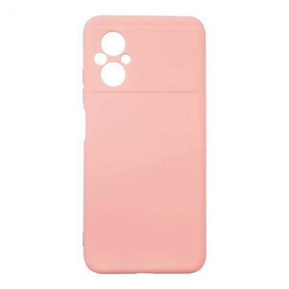 Beline Etui Husă din silicon Xiaomi Poco M5 różowo-złoty/rose gold