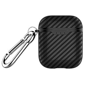 Beline AirPods Carbon Husă Air Pods 1/2 husă negru / negru