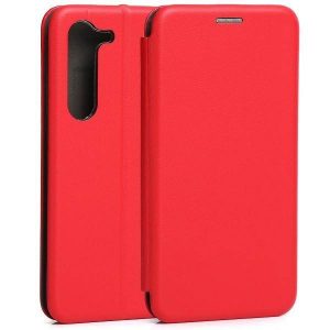 Husa Beline Etui Book Magnetic Samsung S23 Plus S916 czerwony/rosu