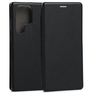 Beline Etui Book Magnetic Husa Samsung S23 Ultra S918 czarny/negru