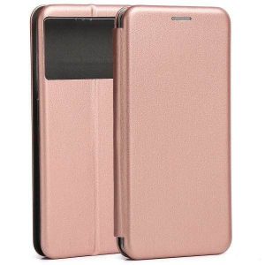 Beline Husă Husă tip carte Magnetic Xiaomi Poco M5 rose gold/roze gold husă