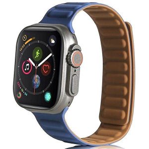 Beline pasek Apple Watch Magnetic 38/40/41mm niebieski /albastru