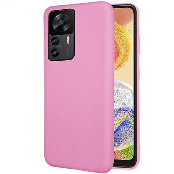 Beline Etui Candy Xiaomi 12T jasnoróżowy/roz deschis