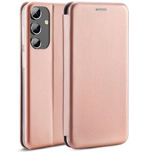 Beline Husă Husă tip carte Magnetic Samsung A14 5G A146 rose gold/rose gold