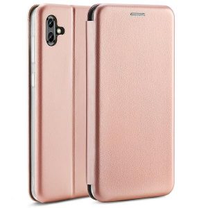 Beline Etui Book Magnetic Samsung xCover 6 Pro różowo-złoty/rosegold