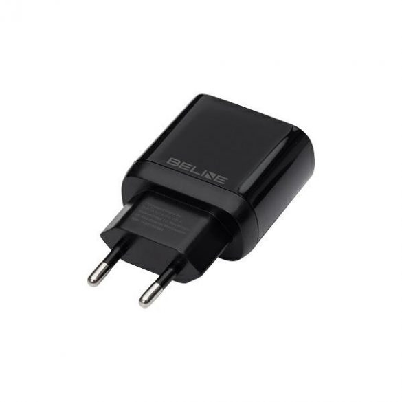 Beline Ład. siec. 1x USB-C 25W czarna /negru (doar cap) PD 3.0 BLNCB25 GaN