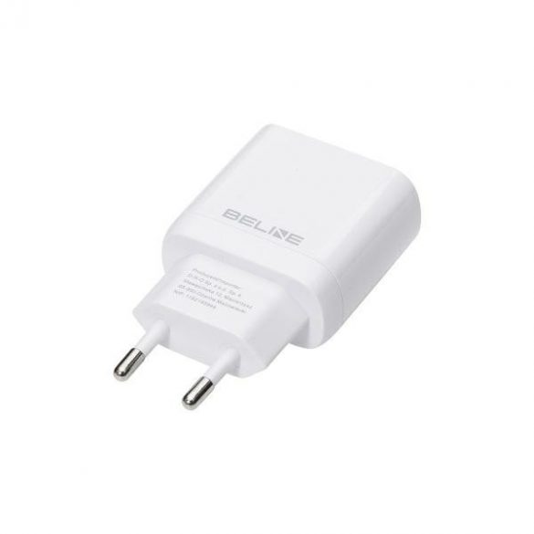 Beline Ład. siec. 1x USB-C 25W biała /alb (numai cap) PD 3.0 BLNCW25 GaN